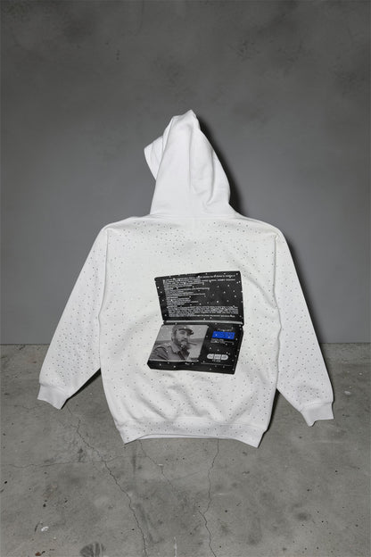 WHiTE SNOW HEAVYWEiGHT "FiDEL CASTRO" HOODiE