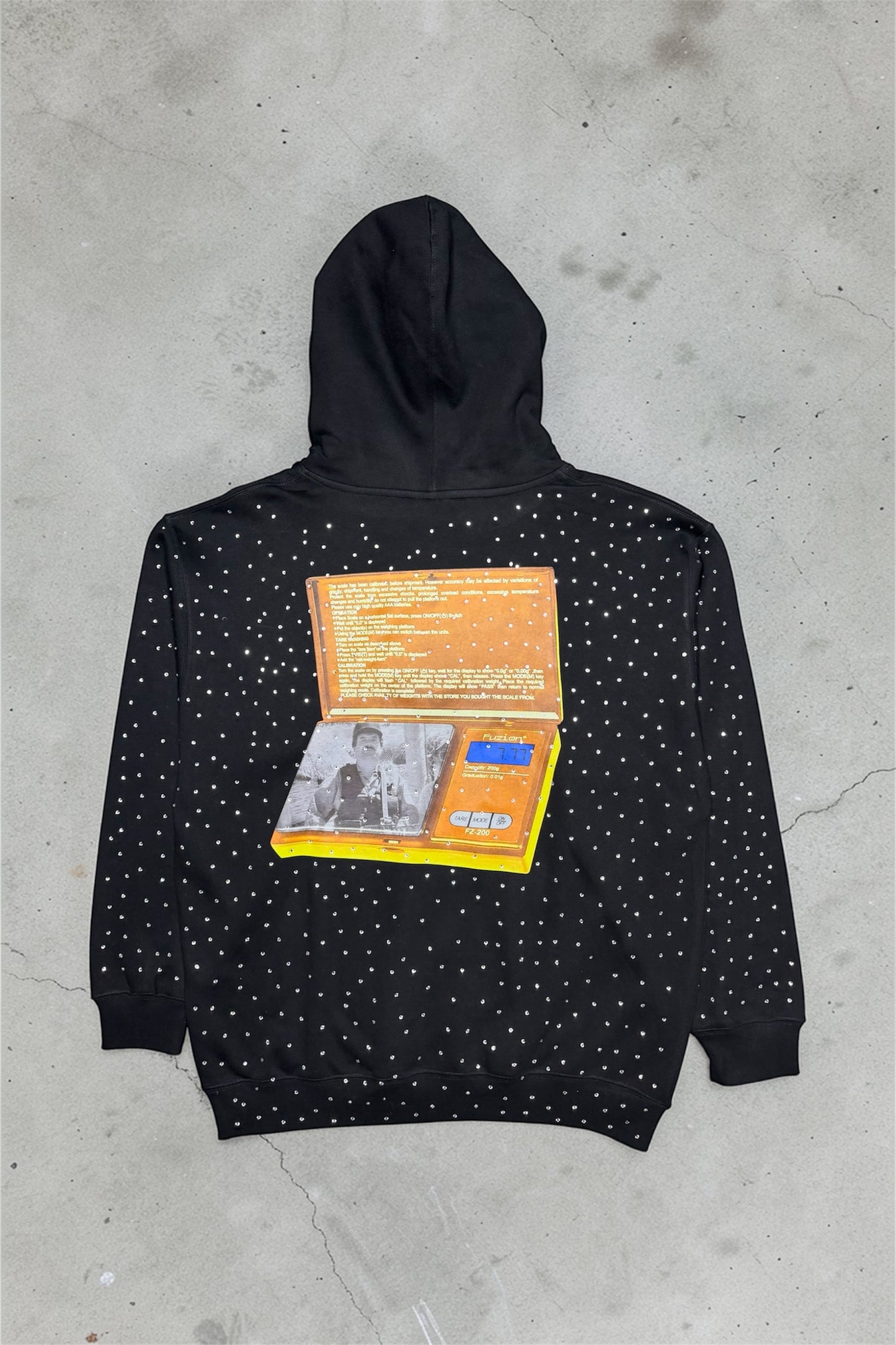 BLACK TAR HEAVY WEiGHT "CHAPO GUZMAN" HOODiE