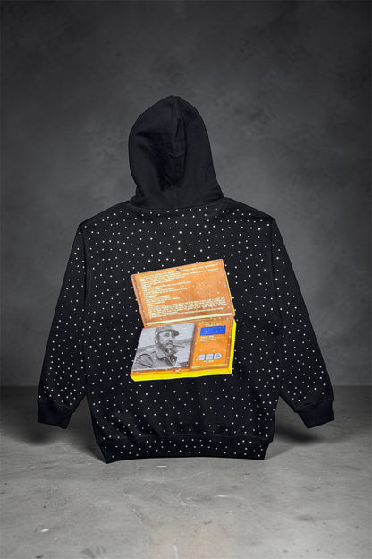 BLACK TAR HEAVY WEiGHT "FiDEL CASTRO" HOODiE